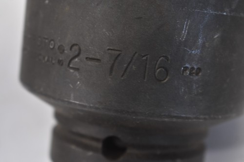 Proto Professional 1" Drive Impact Socket Tool 6 Point Genuine OEM 2-7/16" 10039 - Picture 2 of 5