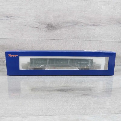 ROCO 67825 unbenutzt - H0 - DB - Containerwagen Shun ping do - OVP - #F3087