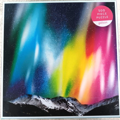 Cosmos Cosmic Lights 500 Piece Jigsaw Puzzle with Poster by Galison