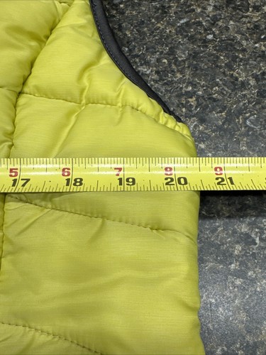 Tangerine Women's Active Green Packable Puffer Removable Hoodie Vest Size Xl - Picture 3 of 3