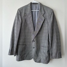 Ungaro Uomo Paris Made In Italy VirginWool Blazer 40R Formal Wedding Office