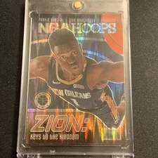 2019-20 Prizm Hoops Premium Keys to the Kingdom Flash Zion Williamson