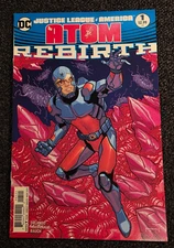 JUSTICE LEAGUE OF AMERICA Atom Rebirth 1 Variant Steve Orlando ONE SHOT DC