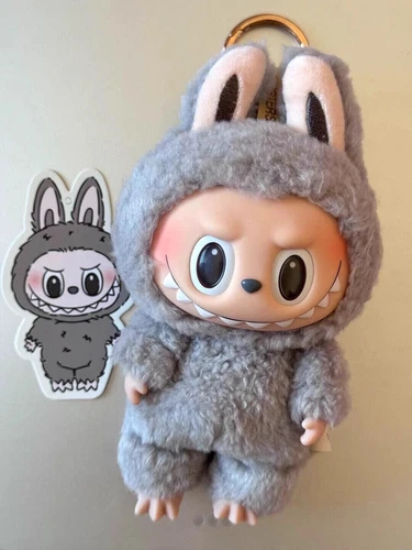 AUTHENTIC POP MART LABUBU The Monsters Exciting Macaron Pendant Plush Sealed Bag - Picture 6 of 23