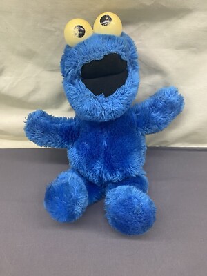 VTG 1980s Cookie Monster 15'' Applause Open Mouth Plush Doll Muppets