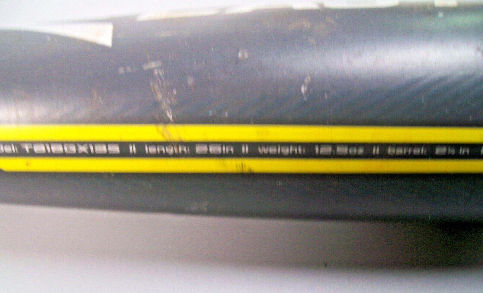 Easton Youth Baseball Bat Ghost X 25” 13.5 TA18GX135 II 2 1/4 black