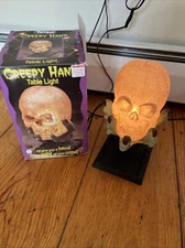 Vintage Halloween Creepy Hand Table  Light  1996 Twinkle  The Paper Magic Group