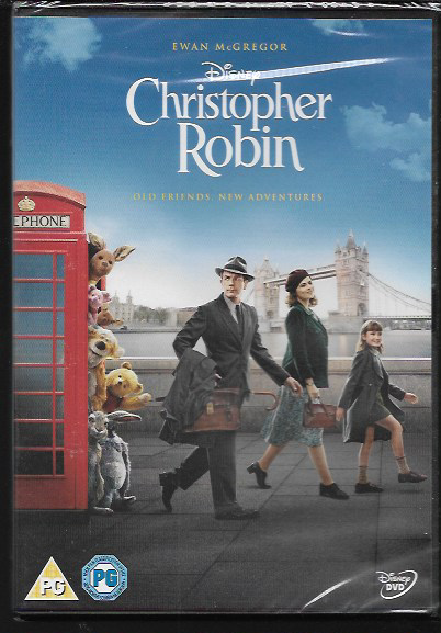 CHRISTOPHER ROBIN DISNEY GENUINE R2 DVD EWAN McGREGOR HAYLEY ATWELL NEW/SEALED