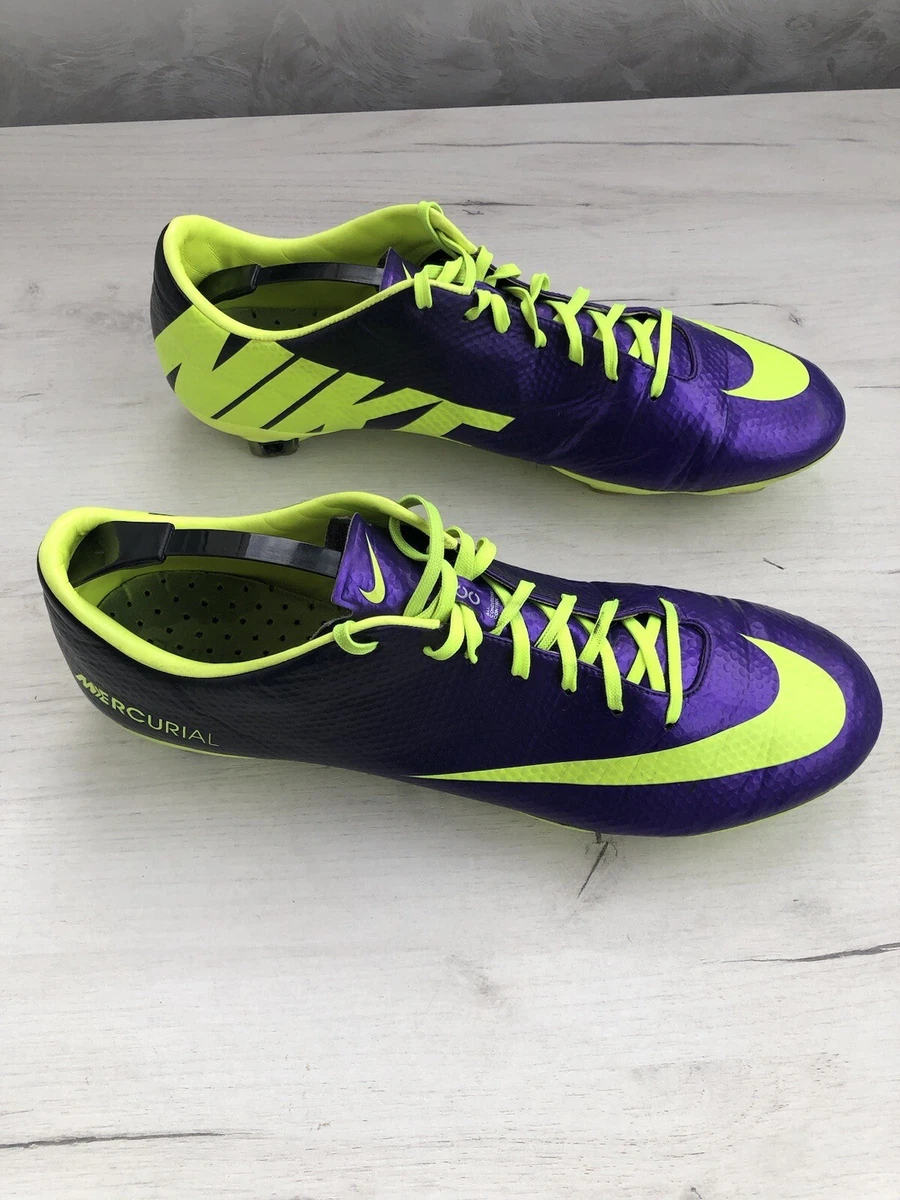 Nike Mercurial Vapor IX FG Purple ACC Carbon Football Cleats Soccer Boots US12