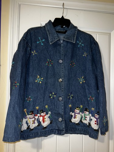 New Directions Size XL Denim Jacket 