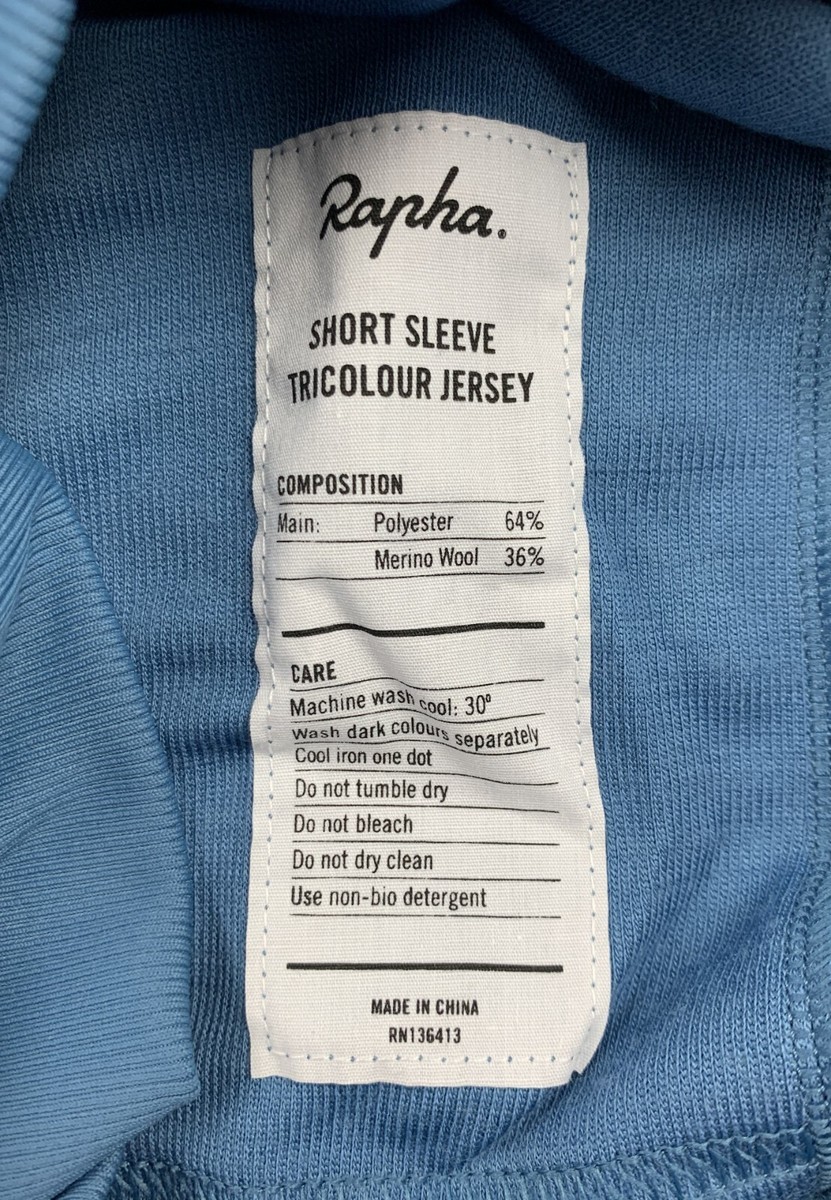 New RAPHA Short Sleeve Tricolour Jersey Navy Size XS | eBay