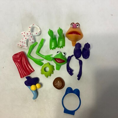 Vintage 1980 Crayola Clay Time Muppets Pieces