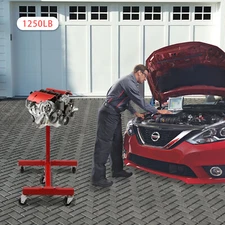 567kg/1250lbs Folding Engine Stand Foldable Rotating Engine Holder Heavy Duty