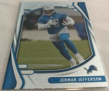 2021 Panini Absolute Football Jermar Jefferson Detroit Lions rookie #169