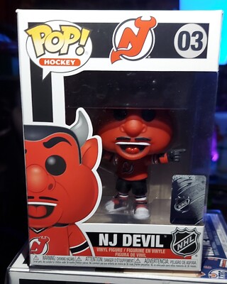 Funko Pop Hockey NJ Devil Mascot NHL Exclusive