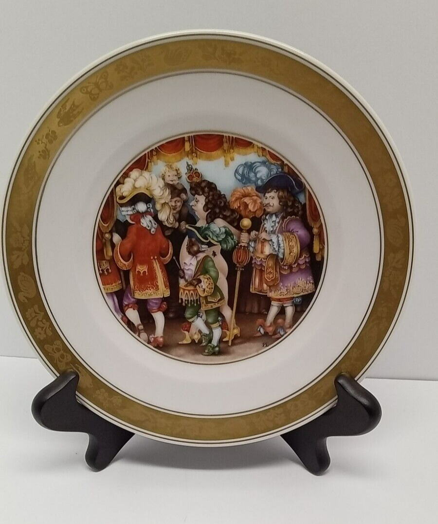 HANS CHRISTIAN ANDERSEN PLATE-- THE EMPEROR'S NEW CLOTHES