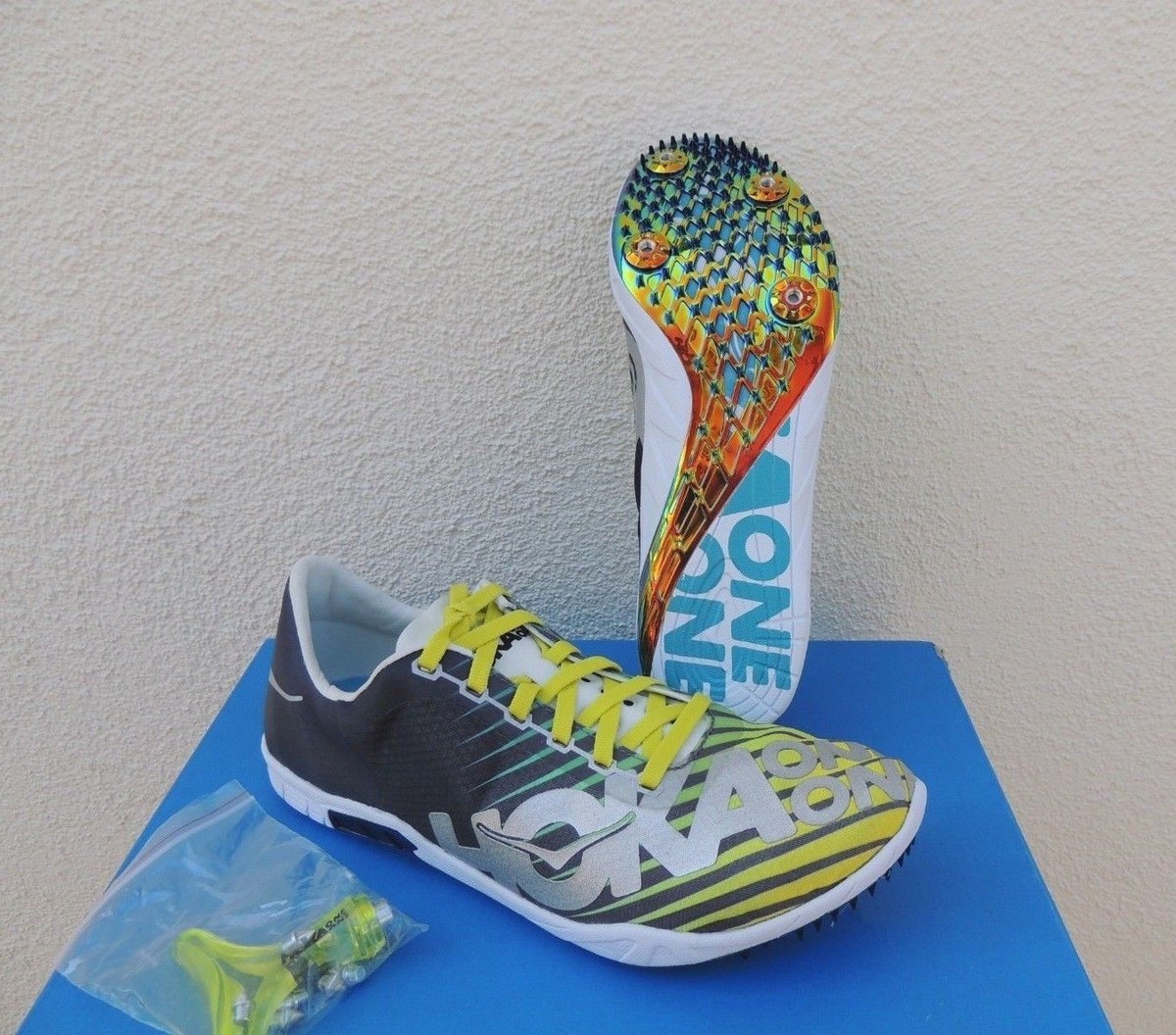 ? NWT: HOKA ONE Men\'s Speed Evo R Spike Track Size 12 ?NEW IN BOX? HOKA ONE ONE Speed Evo R Performance Review - Believe in the Run main image 4