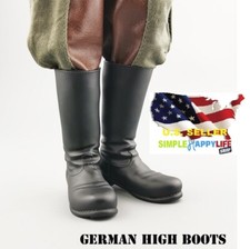1/6 German soldier Boots military WWII for 12" male figure Hot toys Phicen ❶USA❶