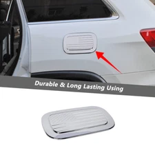 Chrome Gas Door Cap Fuel Tank Cover Trim For Jeep Grand Cherokee Accessories 11+