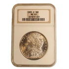 1885 **O** Morgan Silver Dollar **NGC MS63 LITE TONING** FREE SHIPPING! 0399
