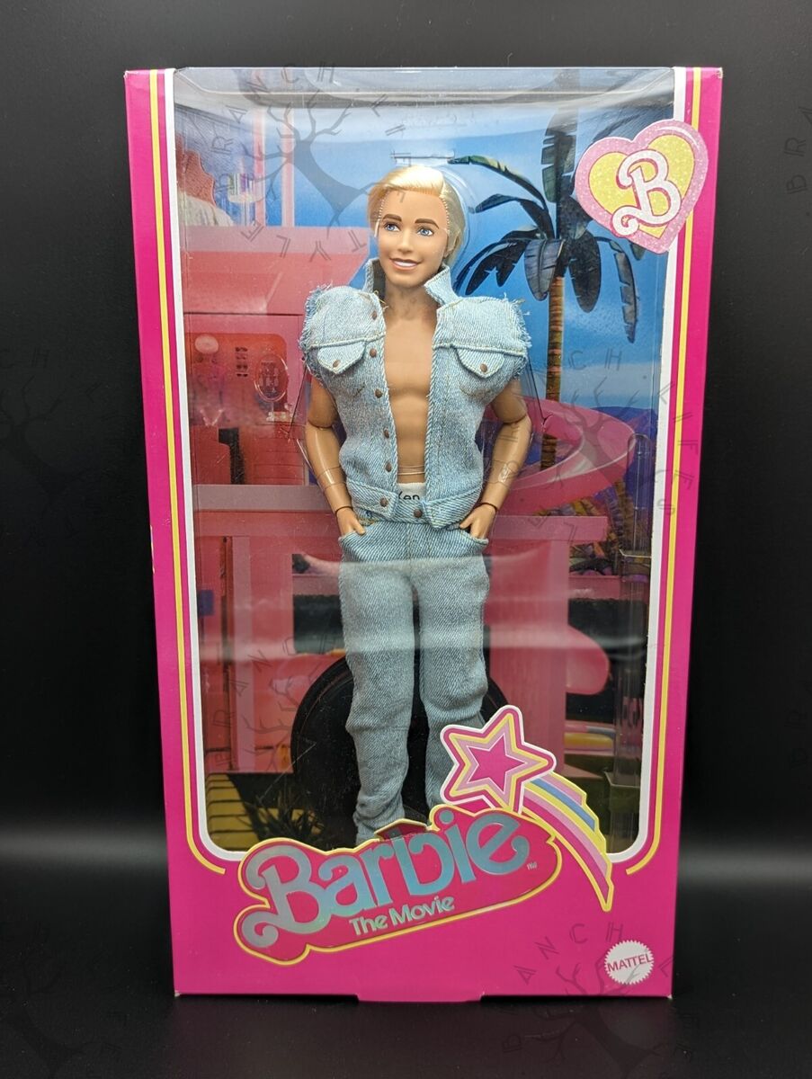 READ* Barbie The Movie Ken Doll All-Denim Matching Set Ken Signature  Underwear 194735174539