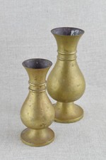 Jones and Willis Brass Vases