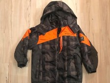 Weather Proof Big Boys Winter Cold Weather Black Jacket Coat Zip Up Sz Small