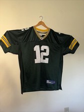 Green Bay Packers Aaron Rodgers  Reebok #12 Mens Green Jersey Size 52