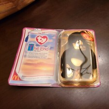 The End the Bear McDonalds TY The End Teenie Beanie Baby 1999 Rare Retired, NEW
