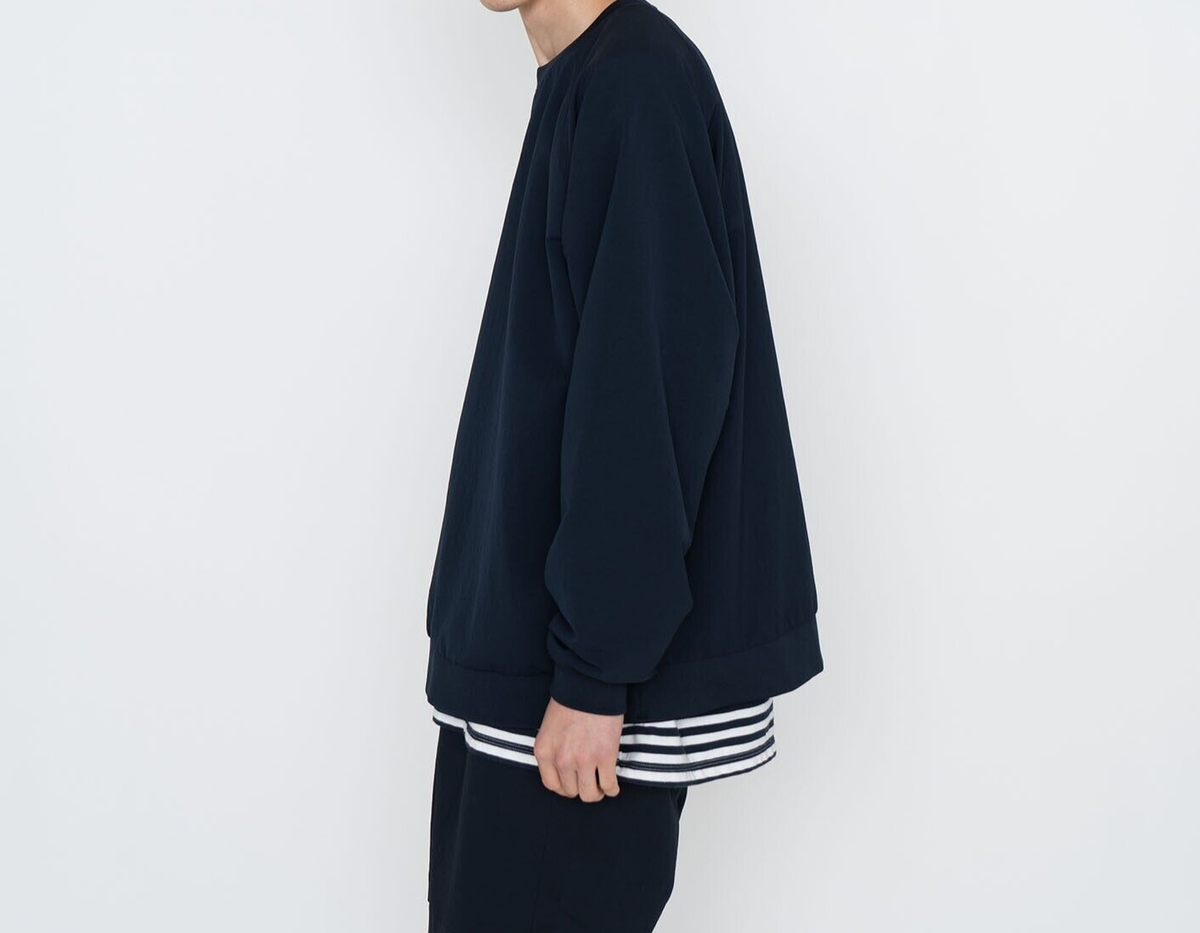 ASK availability First) nanamica ALPHADRY Crew Neck Sweat