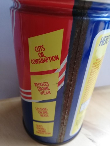 Vintage Tin REDEX Oil Treatment 284ml Can Unopened . Display for Man cave - Bild 2 von 9