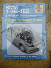 Haynes BMW 3er - (2005 - 2008) - Owners Workshop Manual Book - New & Sealed