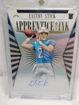 2019 PANINI Passing the Torch Apprentice Ink Easton Stick RC Auto /25 NDSU