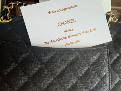 Chanel Beauty Make-up   Year-End Gift   Quilted Bag   / Neuwertig  