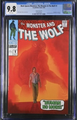#ad #ad MARK SPEARS • THE MONSTER amp; THE WOLF #1 E • KICKSTARTER ASM 50 HOMAGE 9.8 $300.00