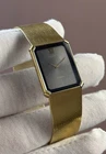 New ListingSeiko Lassale Ultra Thin Quartz VTG Watch Japan 2F50-5679 Gold Tone TESTED