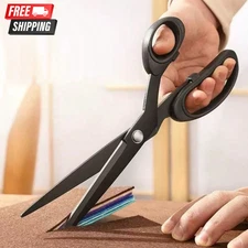 1pc Fabric Scissors Premium Professional 8 Inch Heavy Duty Leather Sewing Shears