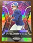 2025 Panini Prizm Silver Prizmatic Football JAXSON DART Rookie Card #6 Giants