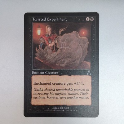 Wizards of the Coast Twisted Experiment Verzauberung Schwarz Englisch 1999