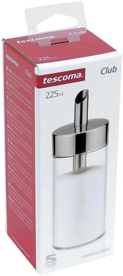 650366 Club Dosazucchero, Vetro, Trasparente, 225 Ml, 1 Pezzo - Immagine 3 di 4