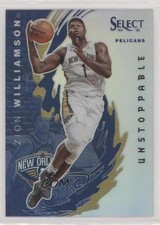 2020-21 Panini Select Unstoppable Silver Prizm Zion Williamson #7 7f0