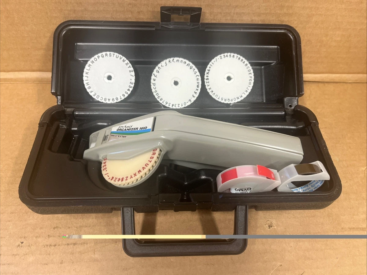 Office Label Makers Dymo Organizer 1610 for sale - eBay