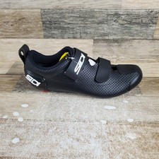 Scarpe ciclismo uomo Sidi T-5 Air Triathlon taglia 10 nero bianco 3 bulloni sneakers