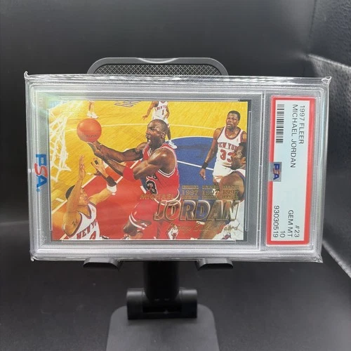 1997-98 Fleer - Michael Jordan #23 Psa 10 Gem