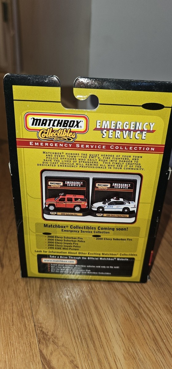 1:64 Matchbox NYPD Chevrolet Impala | eBay