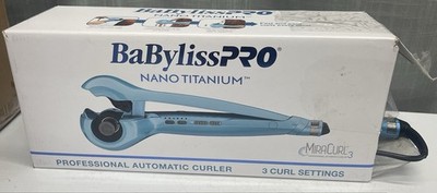BabylissPRO Nano Titanium Professional Hair Curler Machine, Miracurl 3 in 1 Tool