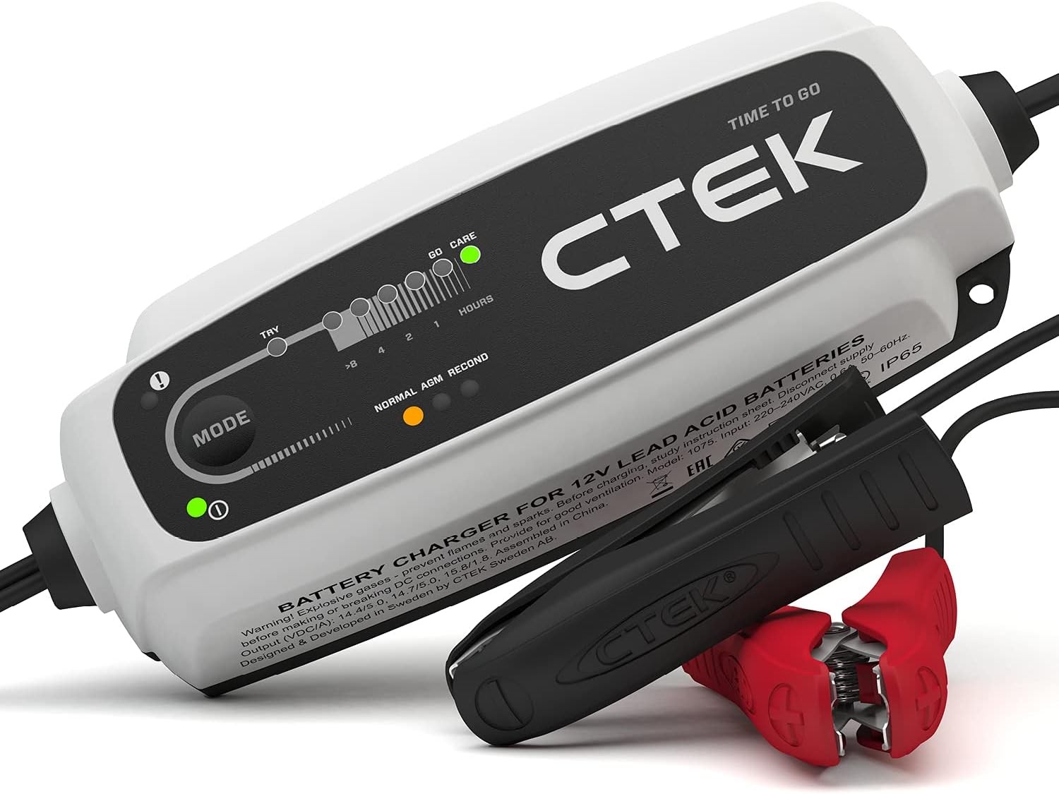 40-162 CT5 Time To Go Battery Charger 5A 15.8V Lead Acid WET MF CA AGM GEL CTEK - Image 3