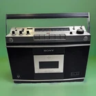 Sony CF-550A Vintage FM Stereo AM Radio Cassette Recorder VTG Untested