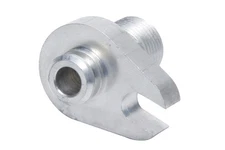 Vintage Air 045022 - Chrome Hemi Compressor Block Fitting #8 Strait