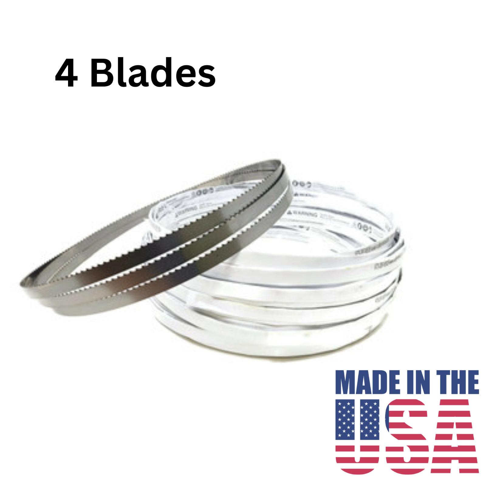Meat Band Saw Blade 112 Inch 3TPI 5/8 X .025 (4 Pack)